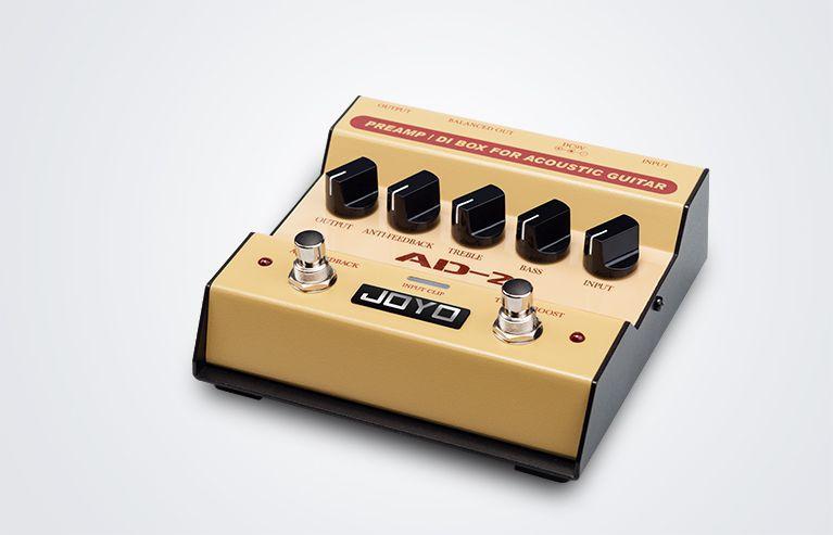 Pedal violão pré-amplificador e DI Joyo - AD-2 Imagem de Pedal violão pré-amplificador e DI Joyo - AD-2