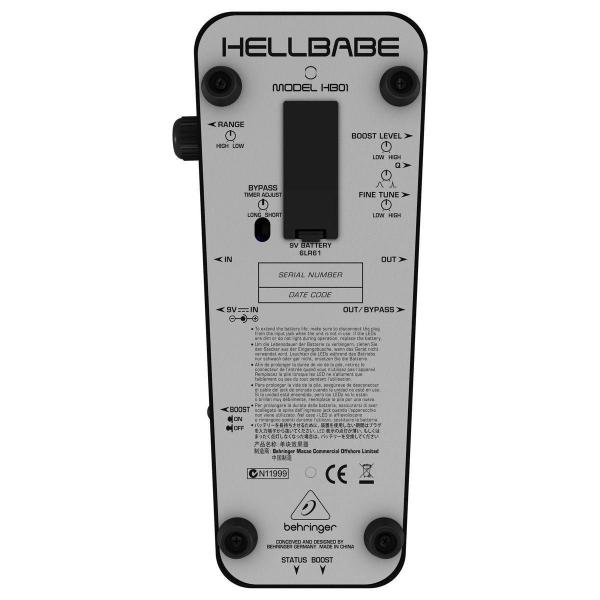 Imagem de Pedal Wah Wah para Guitarra Hb01 Behringer Hb-01