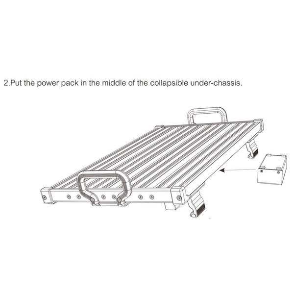 Imagem de Pedalboard sem tiras autocolantes Guitto + Bag - médio