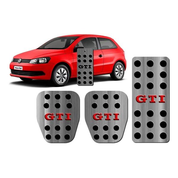 Imagem de Pedaleira Aço Inox Puro Gol Gti