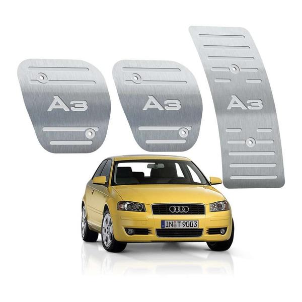 Imagem de Pedaleira audi a3 manual 1996 até 2006 aço inox