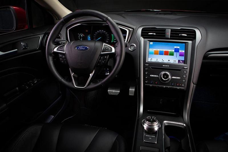 Imagem de Pedaleira Automático Ford Fusion 2018 2019 Aço Inox Preto