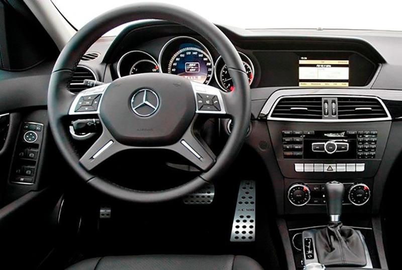 Imagem de Pedaleira Automático Inox Mercedes C180 2012 A 2014 Preto