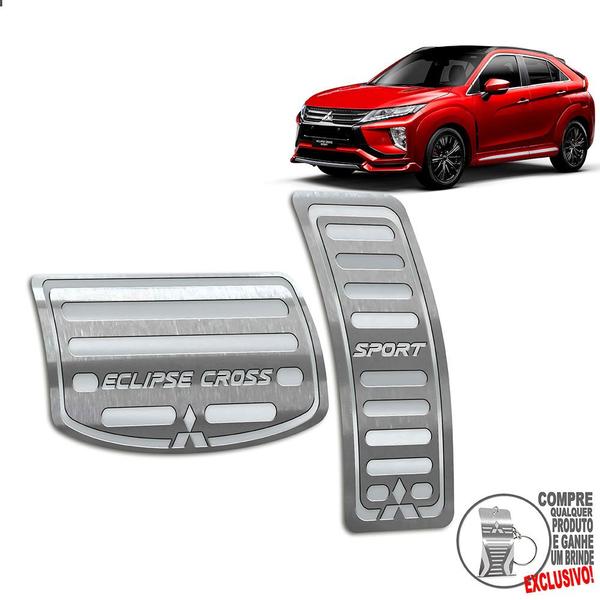 Imagem de Pedaleira Automático Mitsubishi Eclipse Cross Sport Prata