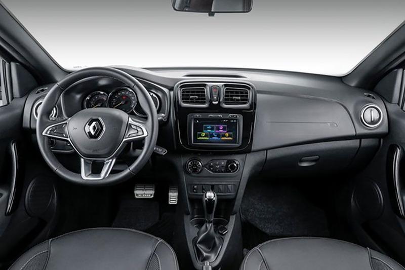 Imagem de Pedaleira Automático Renault Sandero Stepway Intense Prata