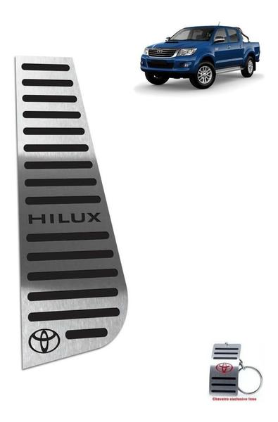 Imagem de Pedaleira Com Descanso Hilux 2006 a 2012 Automático Preto