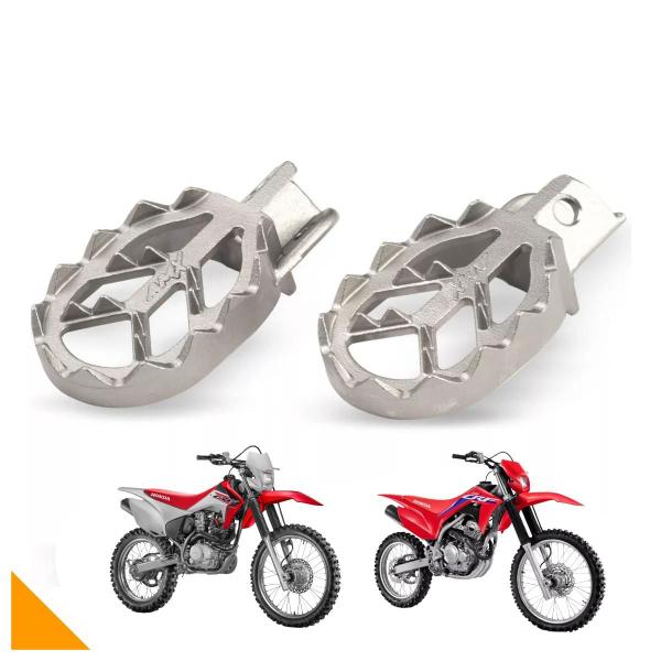 Imagem de Pedaleira Inox Crf230 Crf250F Xr200 250 Xre300 Amx