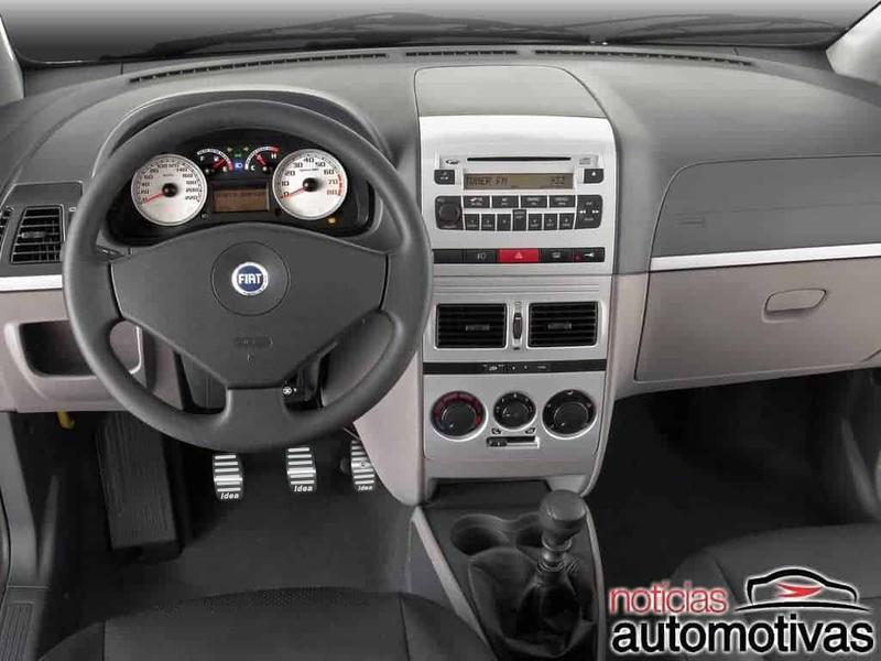 Imagem de Pedaleira Manual Em Aço Inox Fiat Idea 2011 A 2016