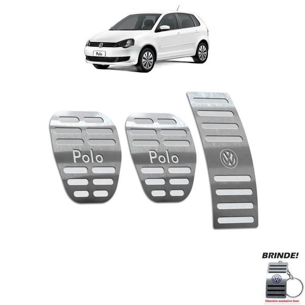 Imagem de Pedaleira Manual Volkswagen Polo 2003 a 2015 Prata