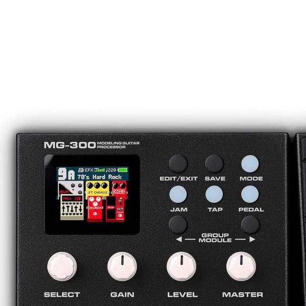 Imagem de Pedaleira Multi Efeitos NUX MG-300 com Impulse Response