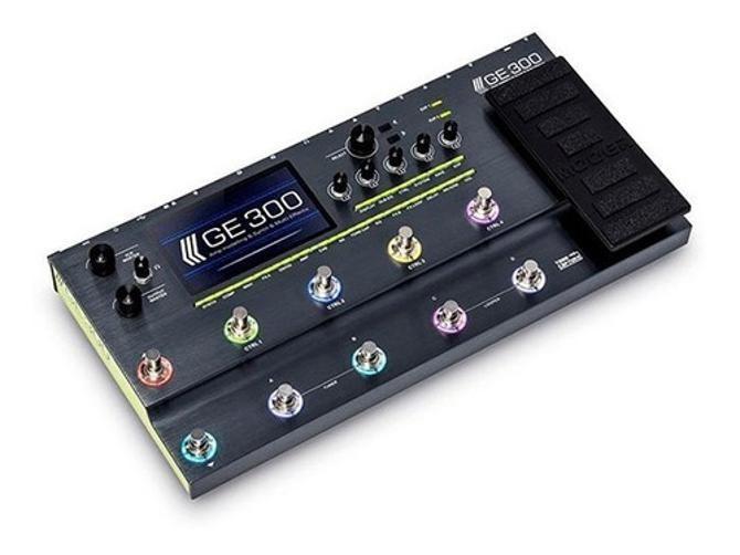 Imagem de Pedaleira Multi-Efeitos Para Guitarra Ge300 Mooer - Preto