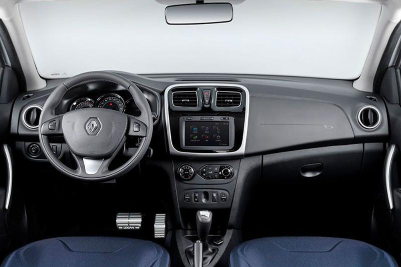 Imagem de Pedaleira renault logan automatico 2014 até 2019 aço inox