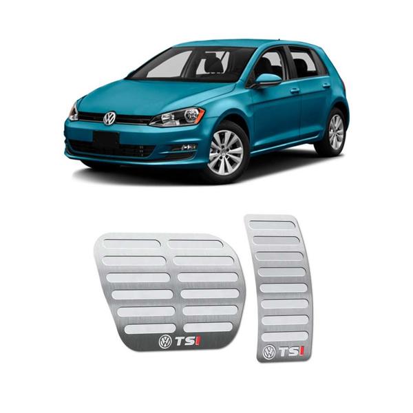 Imagem de Pedaleiras Automático Volkswagen Golf Tsi 2014/2019 I Prata