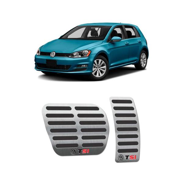 Imagem de Pedaleiras Automático Volkswagen Golf Tsi 2014/2019 SI Preto