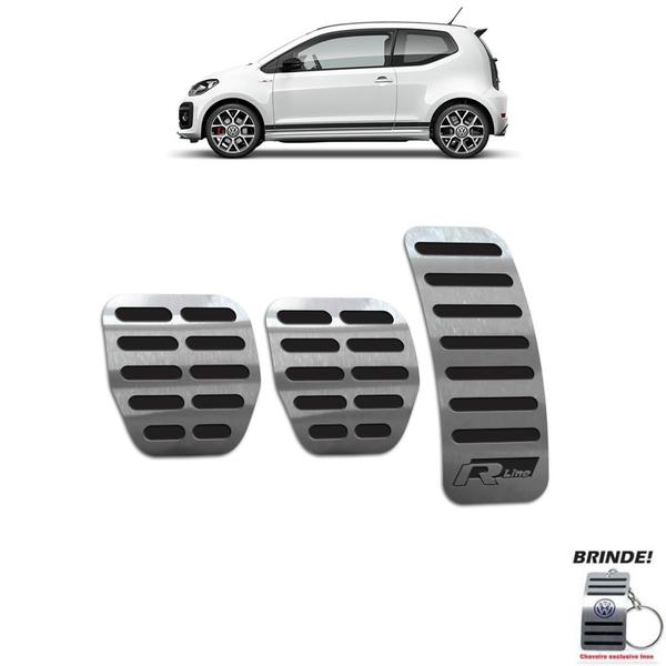 Imagem de Pedaleiras Manual Volkswagen Up R-line Preto