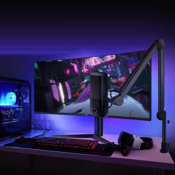 Imagem de Pedestal Braço Articulado Wave Mic Arm Sm7B,Mv7,Hyperx,C1