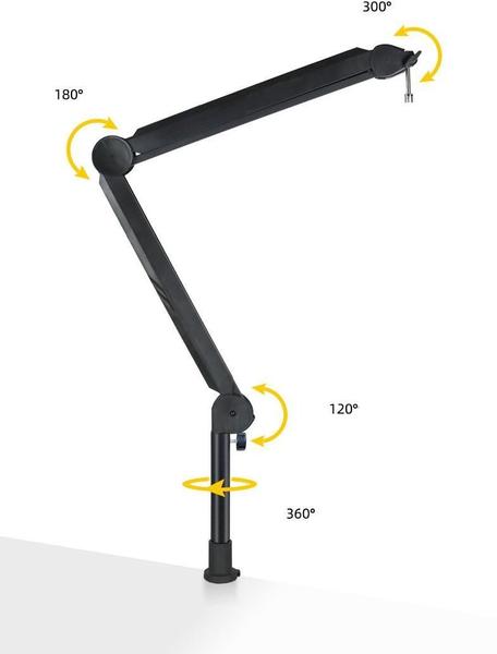 Imagem de Pedestal Braço Articulado Wave Mic Arm Sm7B,Mv7,Hyperx,C1