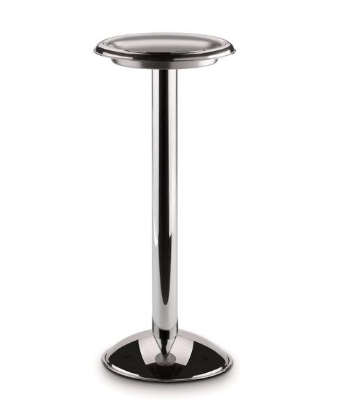 Imagem de Pedestal Para Champanheira Balde de Gelo Aço Inox 65cm Festa Evento Bar Casa Cozinha