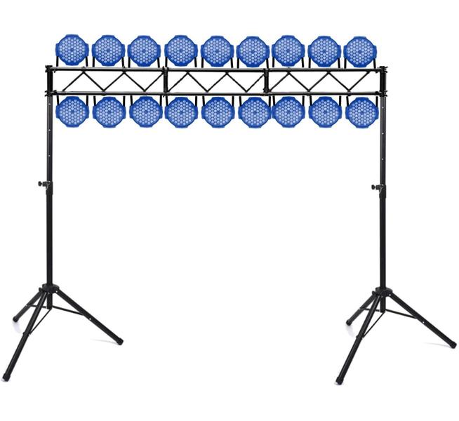 Imagem de Pedestal/Tripé Gol Com Treliças P/Iluminação Profissional Dj