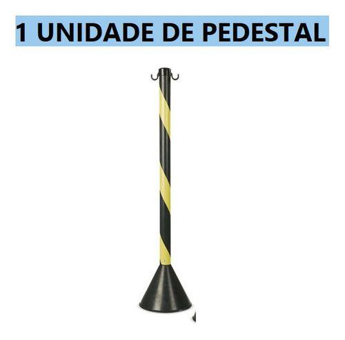 Imagem de Pedestal Zebrado Sinalização Para Segurança