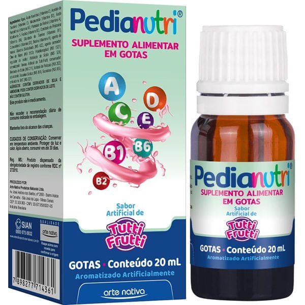 Imagem de Pedianutri Gotas Tutti-Frutti Arte Nativa 20ml