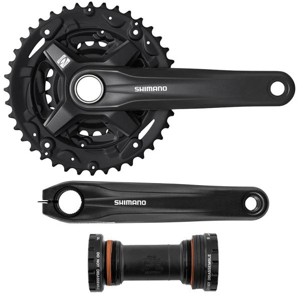 Imagem de Pedivela Shimano Altus Fc-m210t Mega Lite C/ Mov. Integrado Bb-mt500