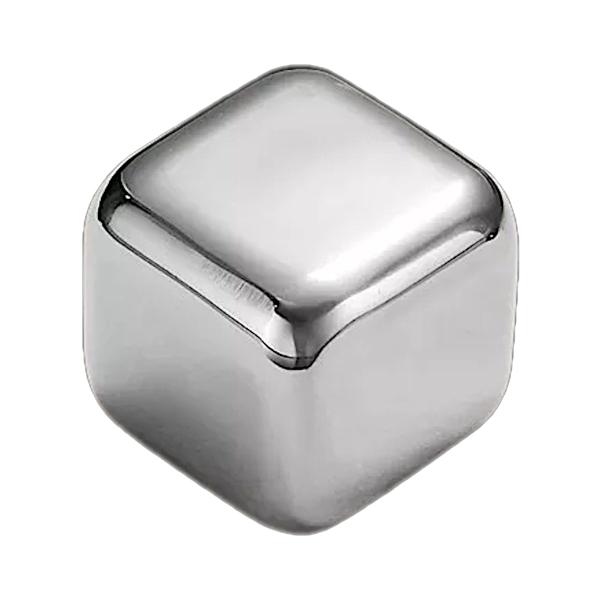 Pedra Cubo Gelo Aço Inoxidável Reutilizável - ByteStore Imagem de Pedra Cubo Gelo Aço Inoxidável Reutilizável