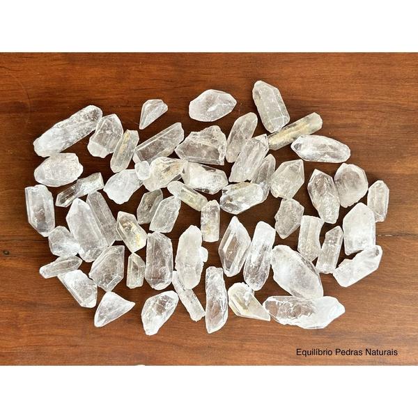 Imagem de Pedra Natural Ponta Quartzo Cristal Bruta - 500g