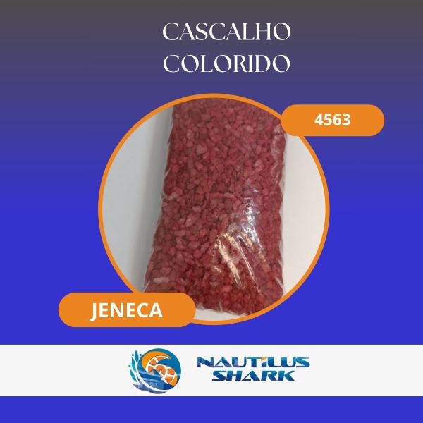 Imagem de Pedra Quartzo Cascalho  n2 1kg Vermelho Nautilus 4563