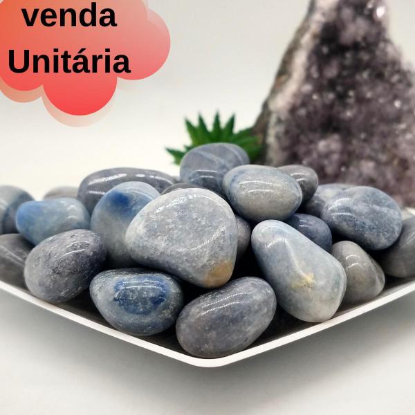 Imagem de Pedra Rolada - Quartzo Azul