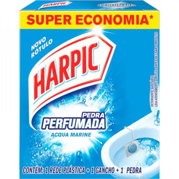 Imagem de Pedra Sanitaria Acqua Marine Harpic