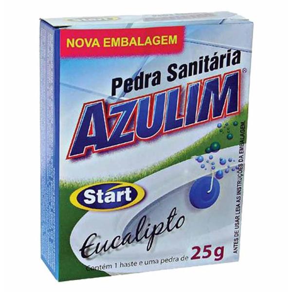 Imagem de Pedra Sanitária Azulim 25g Eucalipto 7609 Start - Un