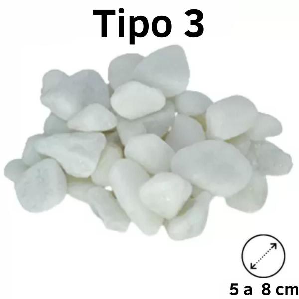 Pedra Seixo Dolomita Branca 1Kg Tipo 3 Bruta - Sos Lar Imagem de Pedra Seixo Dolomita Branca 1Kg Tipo 3 Bruta