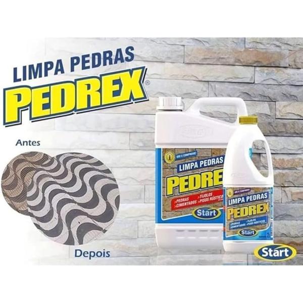 Imagem de Pedrex Limpa Pedras Cimento Tijolo Start 5 Litros