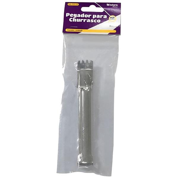 Imagem de Pegador de Churrasco Inox de 14cm - PEG-70 - WESTERN