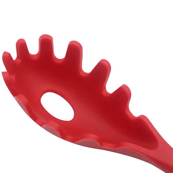 Imagem de Pegador de Massa Silicone Vermelho Grande  10 Un