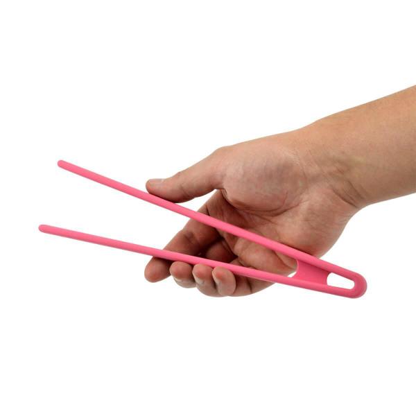 Imagem de Pegador De Silicone Pinça Oikos Alimentos Cozinha 21Cm