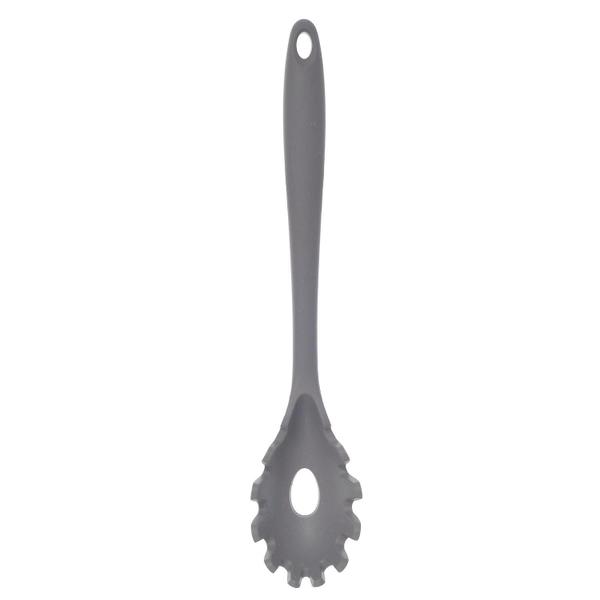 Imagem de Pegador Macarrão Massas Silicone Utensílios Cozinha 28cm