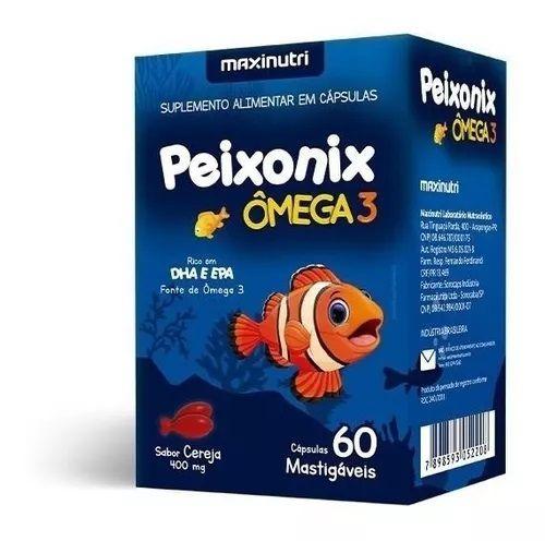 Imagem de Peixonix Suplemento Alimentar Ômega 3 C60 - Maxinutri