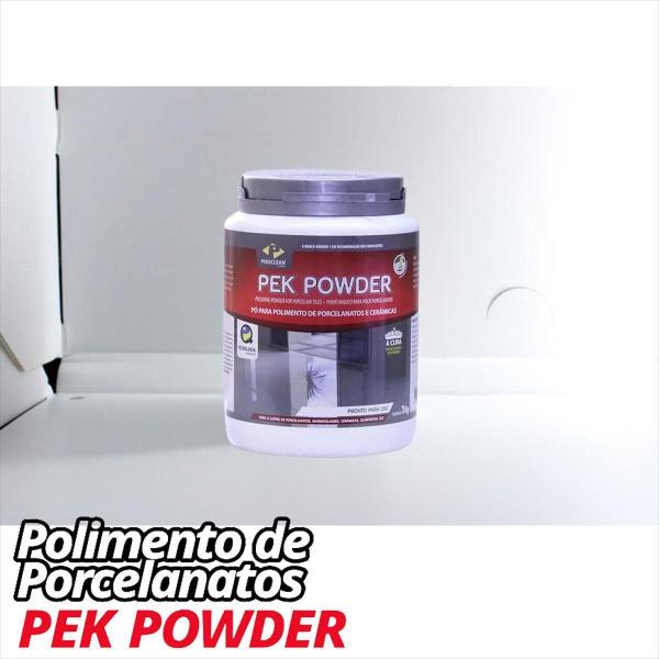 Pek Powder Pisoclean 1Kg Pó Polimento Para Porcelanato Imagem de Pek Powder Pisoclean 1Kg Pó Polimento Para Porcelanato