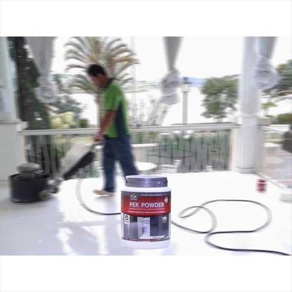 Pek Powder Pisoclean 1Kg Pó Polimento Para Porcelanato Imagem de Pek Powder Pisoclean 1Kg Pó Polimento Para Porcelanato