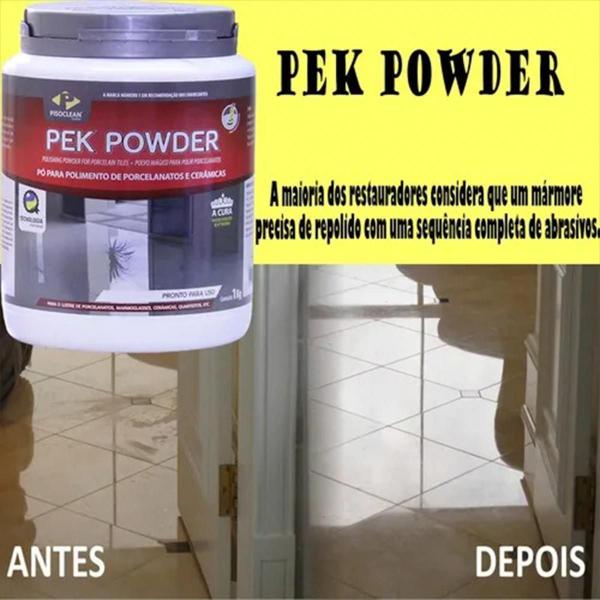 Imagem de Pek Powder Pisoclean 1Kg Pó Polimento Para Porcelanato