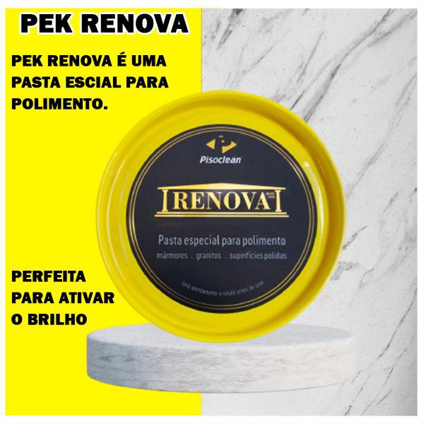 Pek Renova Pasta Especial Para Polimento Pisoclean 180g Imagem de Pek Renova Pasta Especial Para Polimento Pisoclean 180g