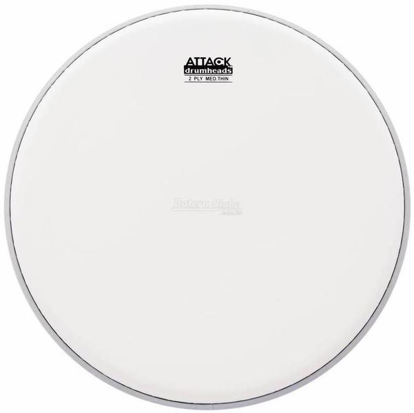 Imagem de Pele Attack Drumheads 2-Ply Thin Skin Coated 16 Filme Duplo Porosa Mais Fina DHTS2-16C