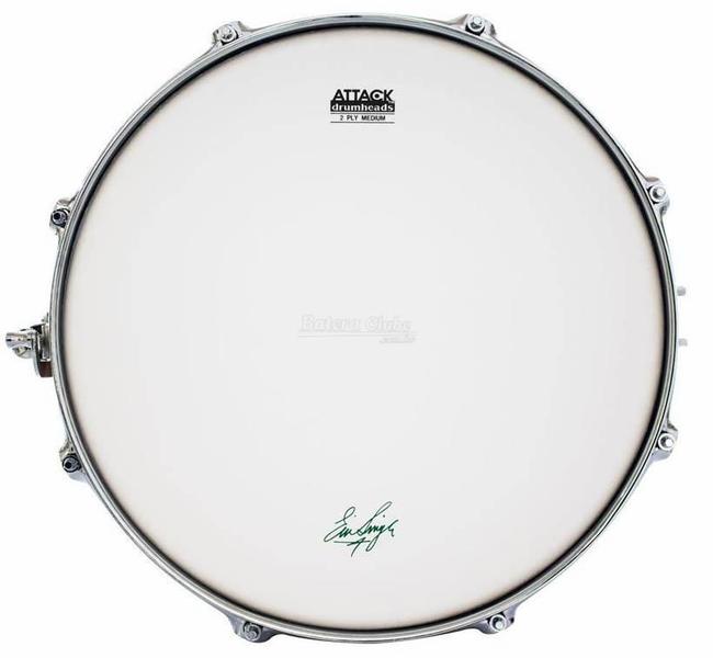 Imagem de Pele Attack Drumheads Signature Eric Singer Kiss 14 ES14C Coated com com Borda Anti-vibração