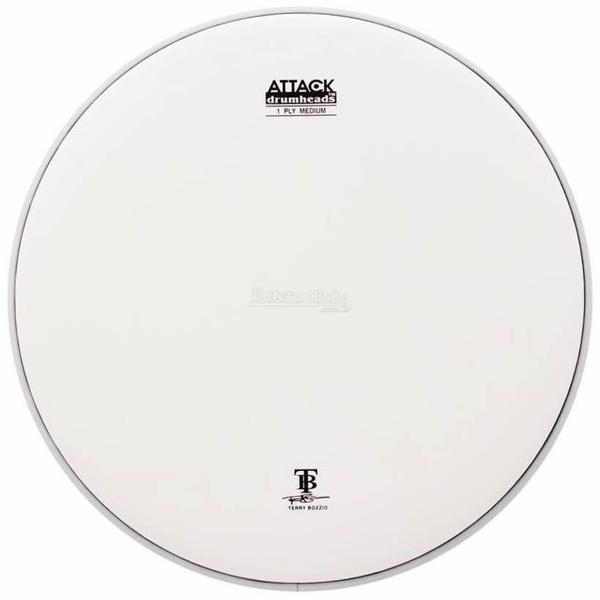 Imagem de Pele Attack Drumheads Terry Bozzio Signature Coated 16 Porosa Clássica Dura Coat TB16C