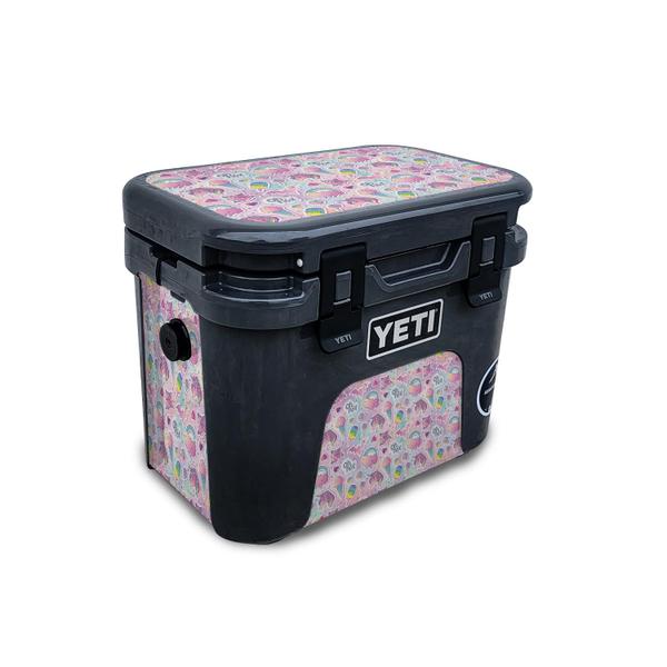 Imagem de Pele compatível com o picolé Yeti Roadie 15 Hard Cooler Unicorn