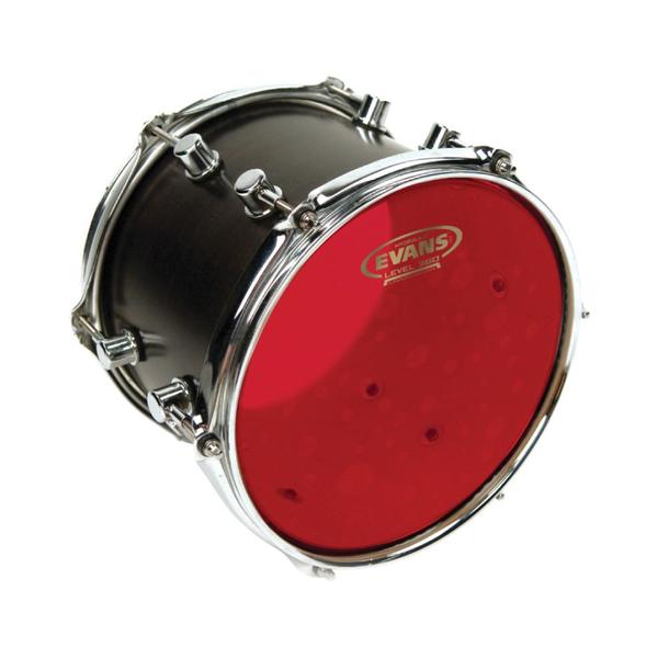 Imagem de Pele Evans Hydraulic Red 16" TT16HR - Hidráulica Vermelha Transparente (28138)