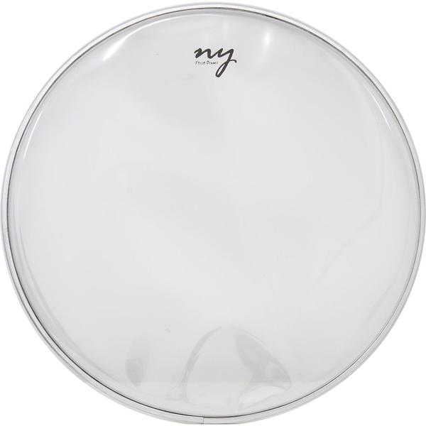 Pele Hidráulica Transparente para Bateria 10" New York Imagem de Pele Hidráulica Transparente para Bateria 10" New York