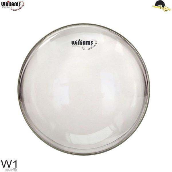 Imagem de Pele para Bumbo Williams W1 Clear - Filme simples (Batedeira ou Resposta) 20